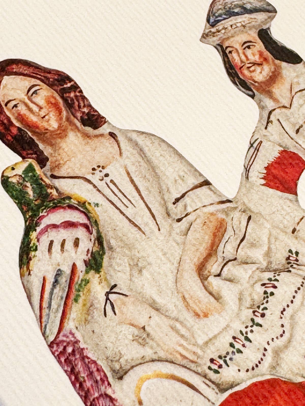 The Lovebirds Greeting Card