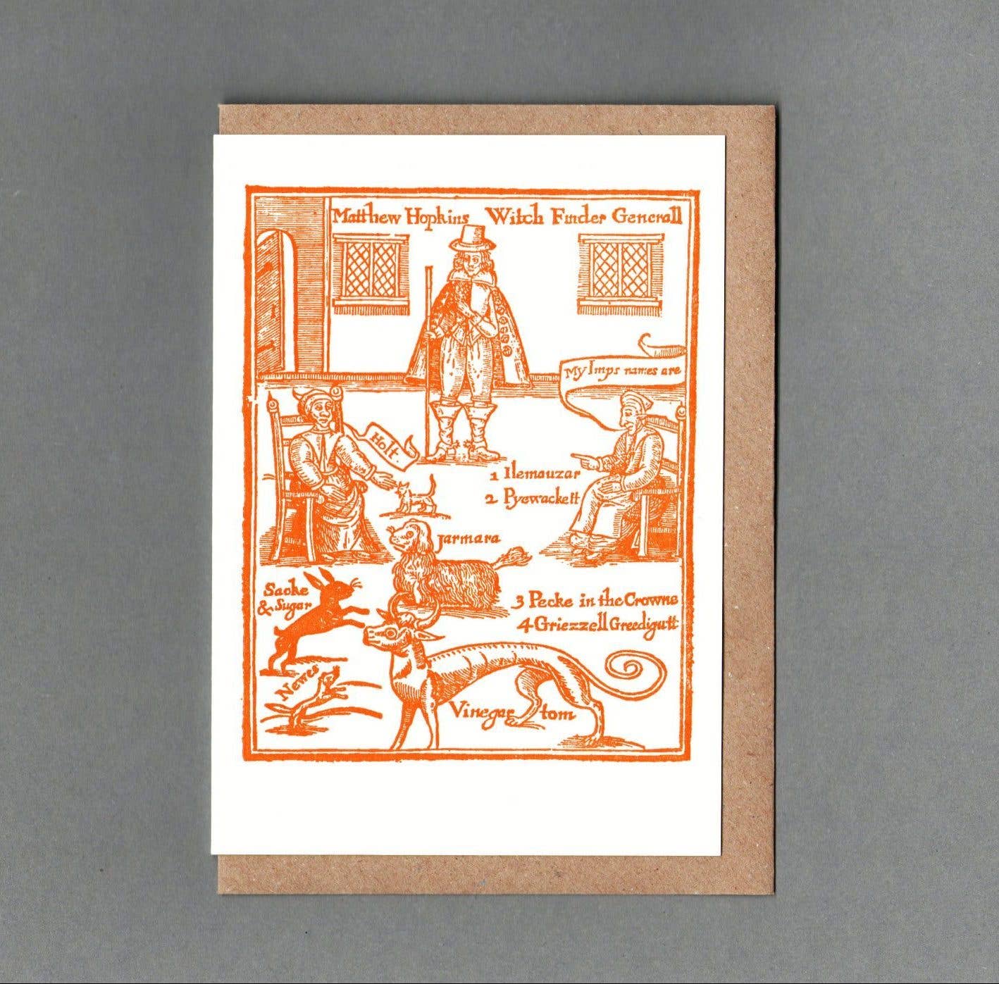 Witchfinder General- Greeting Card