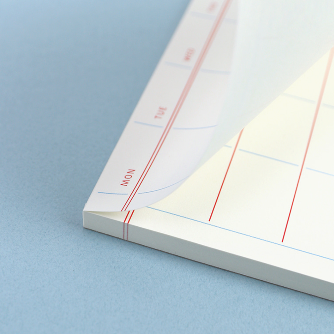 Paperian Flat A5 'Weekly' To-Do Notepad