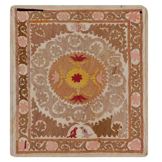 Handmade Vintage Suzani Throw