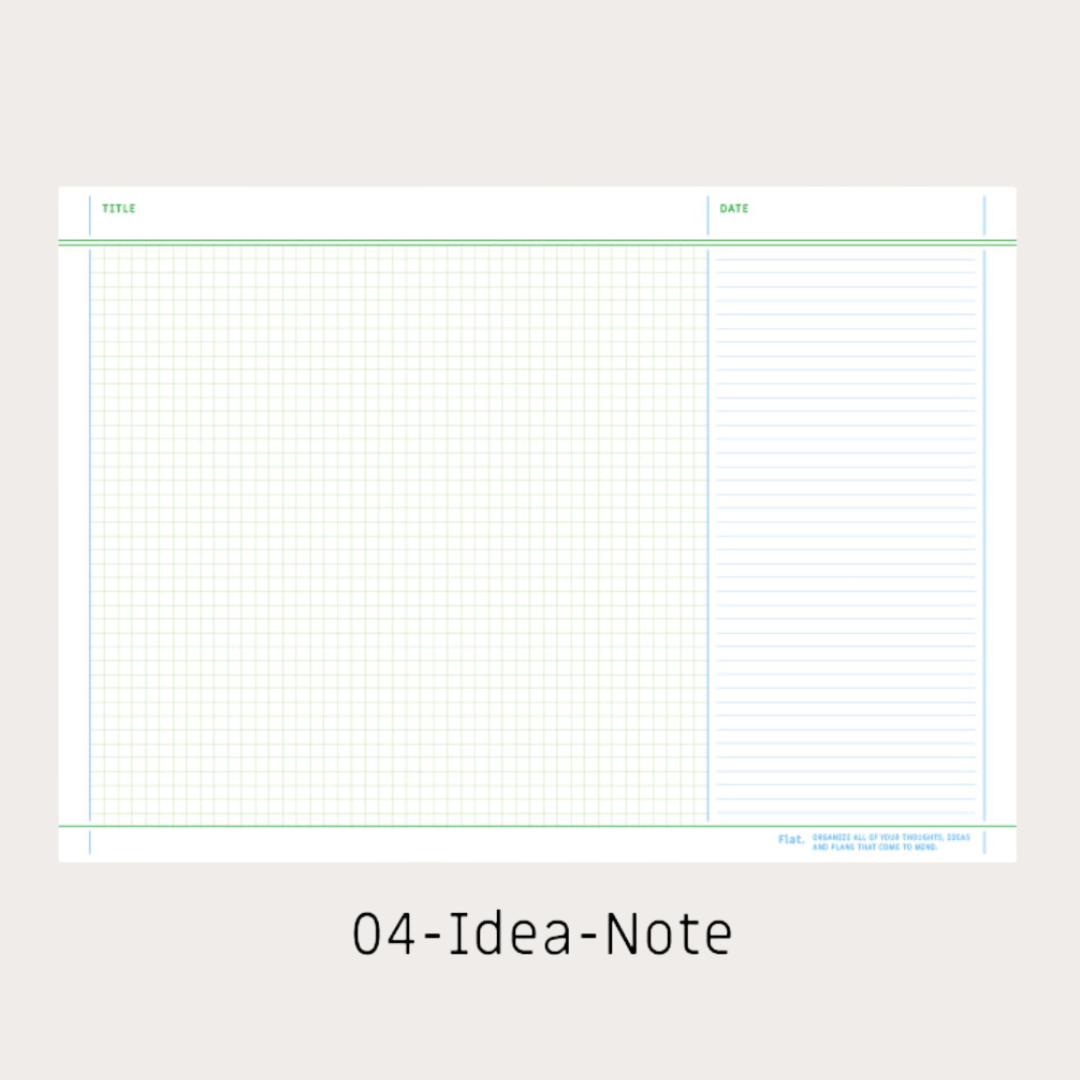 Paperian Flat A5 'Idea' Notepad – Pentreath & Hall