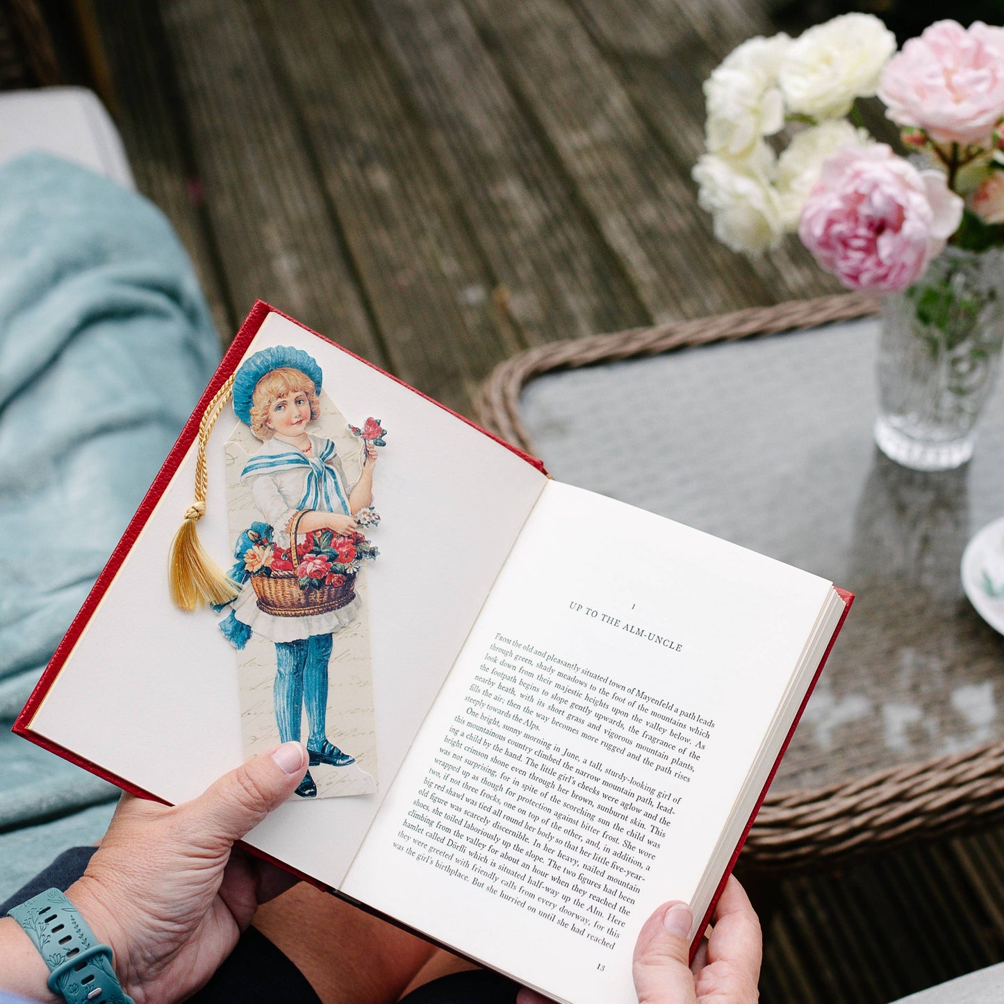 Victorian Child II Bookmark Card