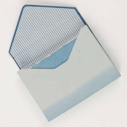 Naturally Dyed Keepsake Note Card Box Set -  Indigo