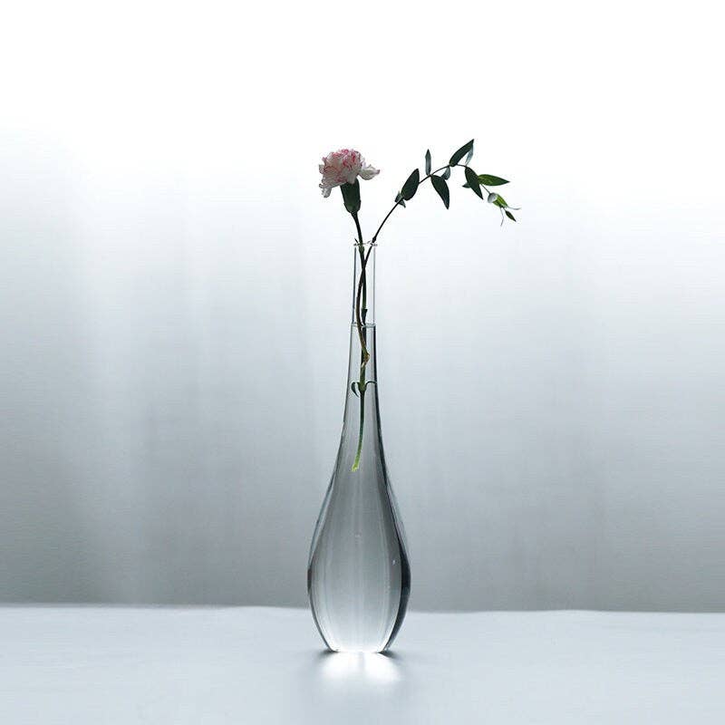 Tall Glass Vase