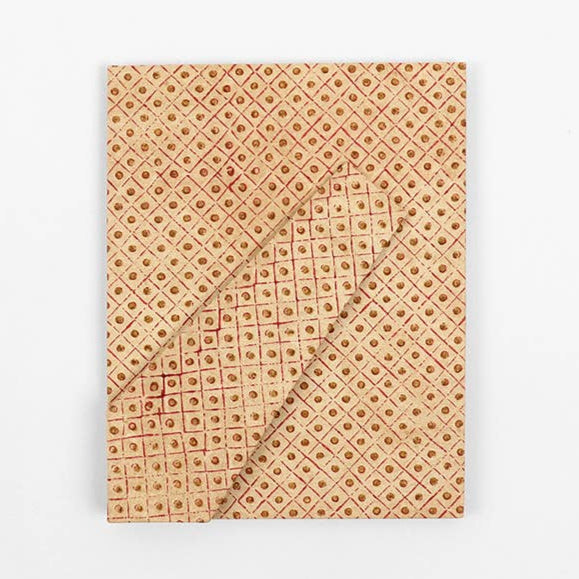 Block Printed Picture Frame - Floral Stripe