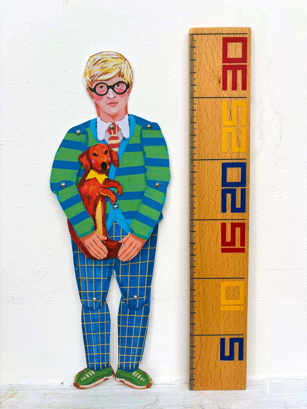 Cut & Make Paper Puppet - Artist Series - David Hockney