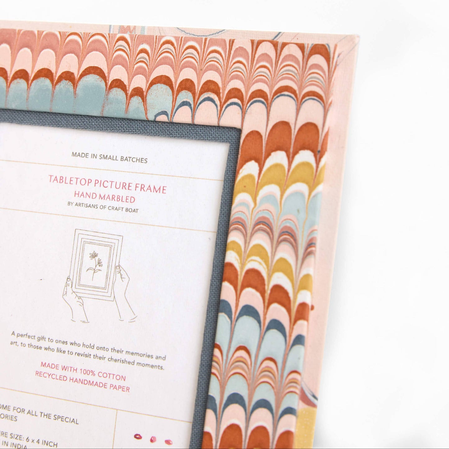 Marbled Picture Frame - Twilight Mountain