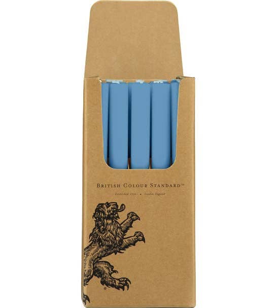 Medici Blue Dinner Candles - Pack of 25