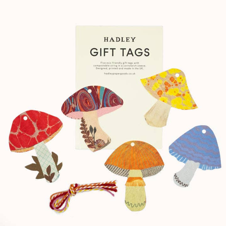 Mushroom Gift Tags