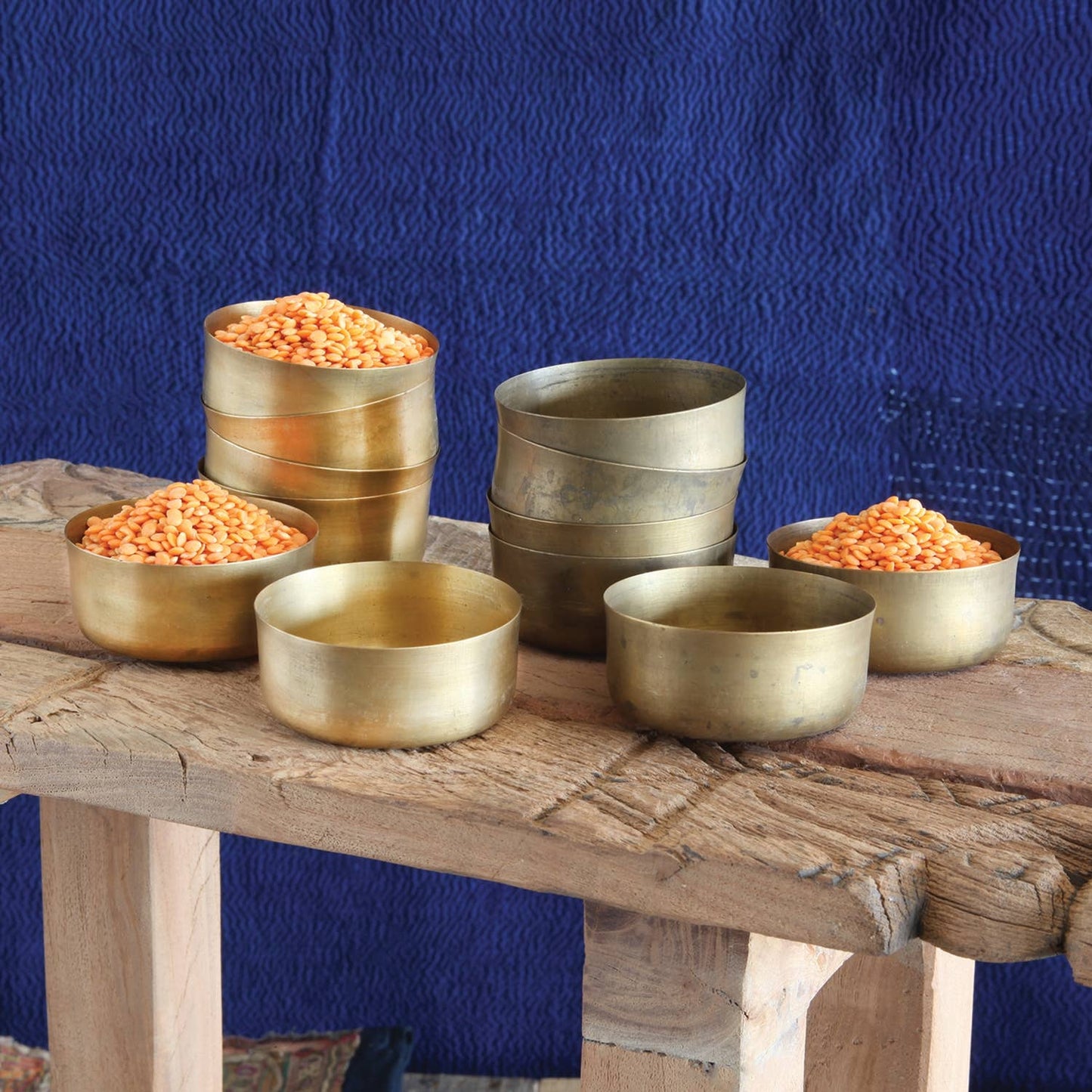 Dahl Brass Bowl - Polished Brass