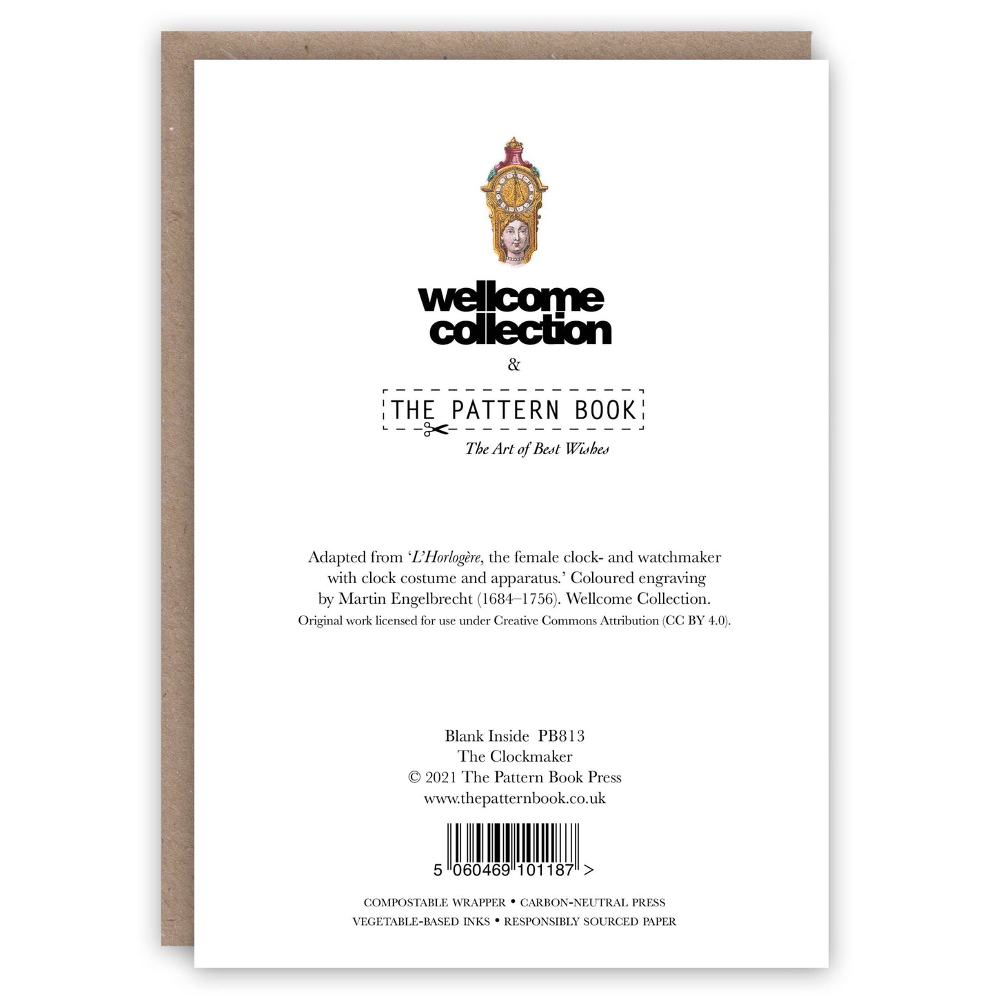 The Clockmaker - Greeting Card