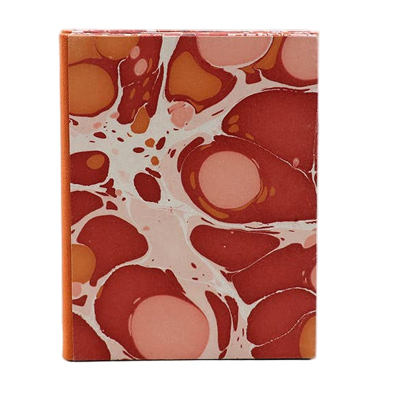 Accordion Picture Frame - Marbled: Pebble/Mountain Red