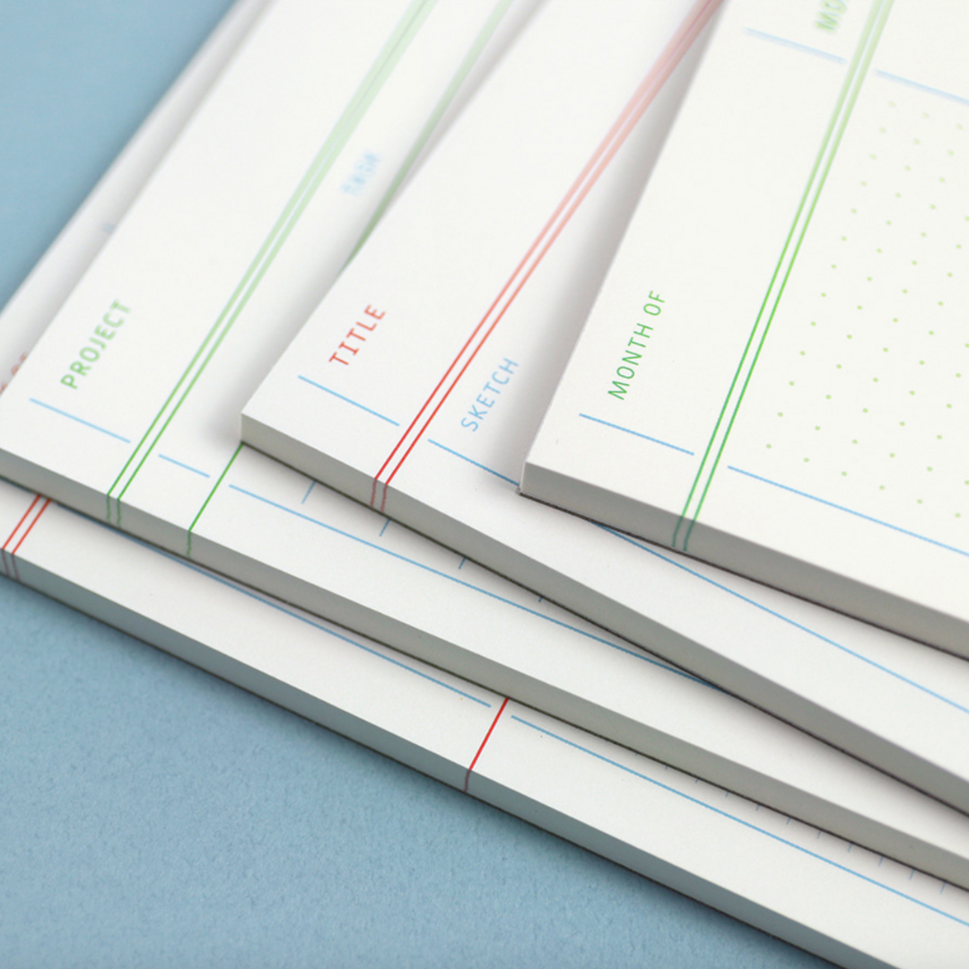 Paperian Flat A5 'Weekly' To-Do Notepad