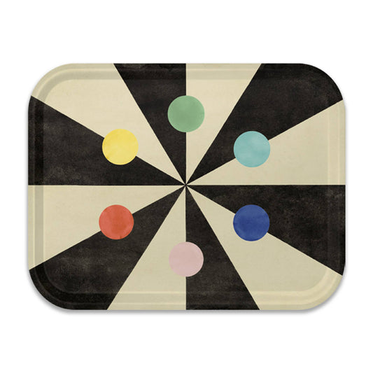 Benson's Colour Hexagon Birchwood Tray