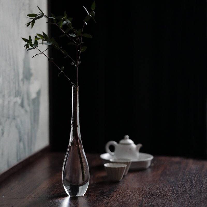 Tall Glass Vase
