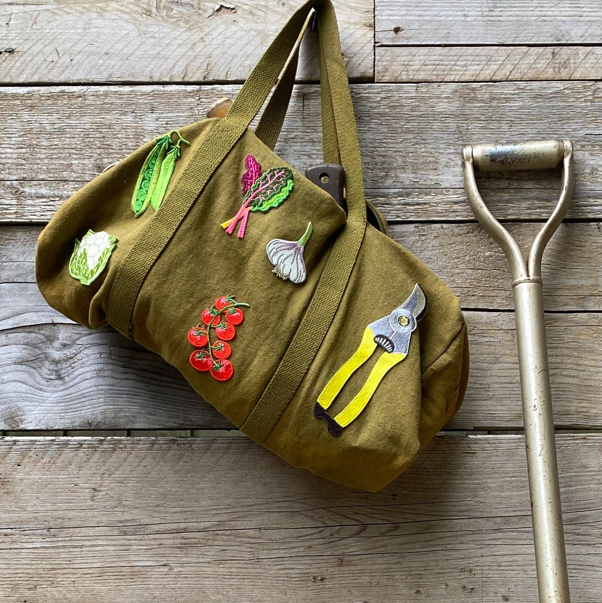 Embroidered Turnip Iron-On Patch