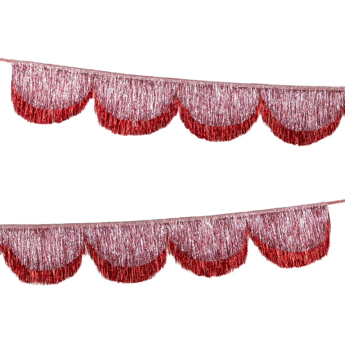 Pink Tinsel Party Garland - 6ft