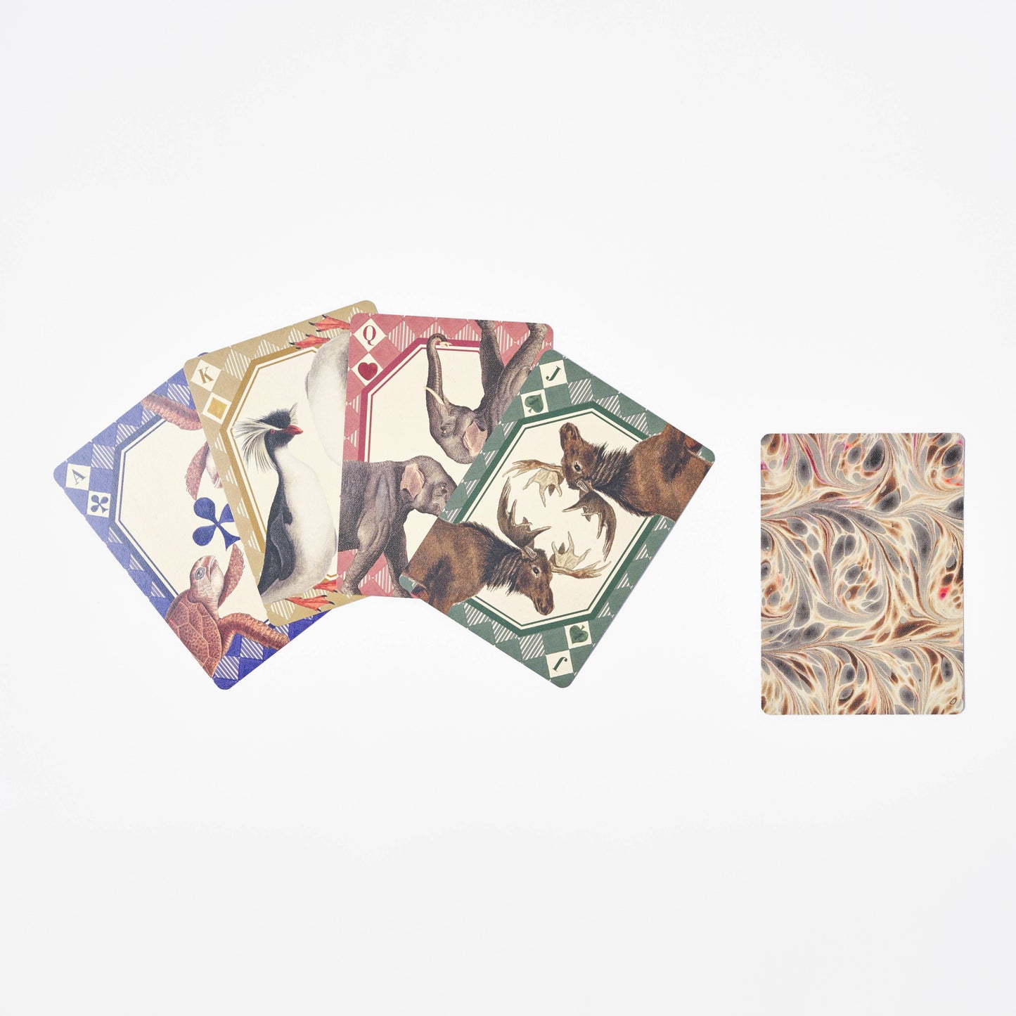 Single Playing Card Deck - Animal Kingdom