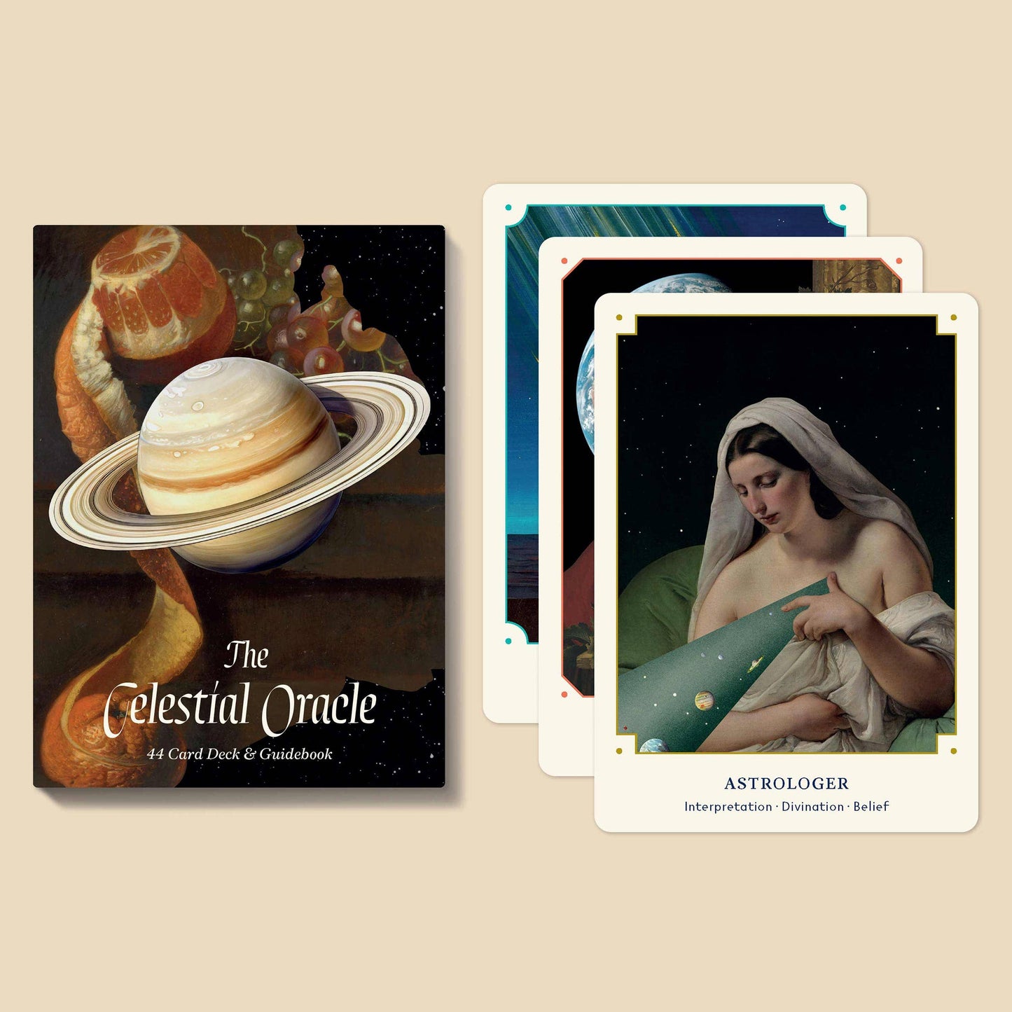 The Celestial Oracle: 44 Card Deck & Guidebook