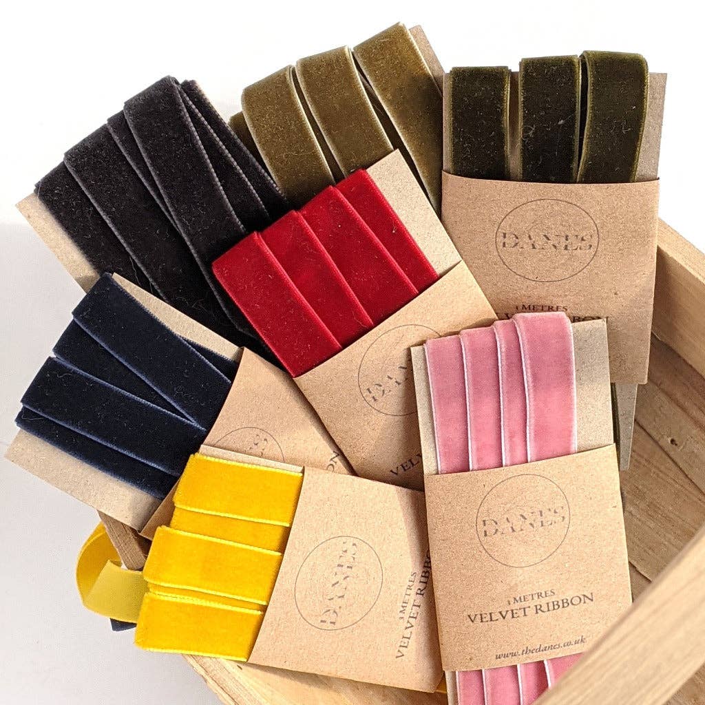 Copper Velvet Ribbon