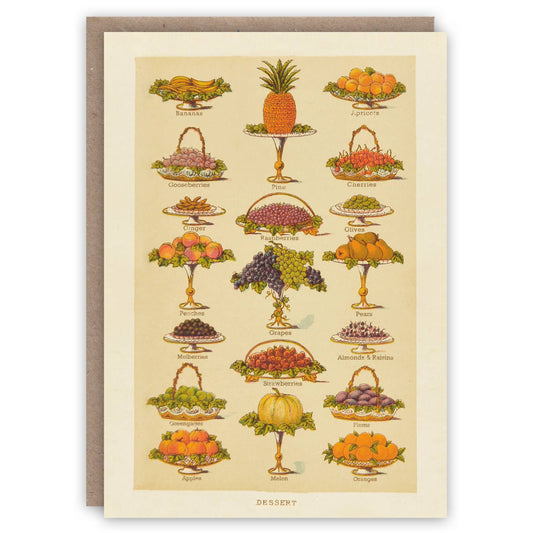 Dessert - Greeting Card