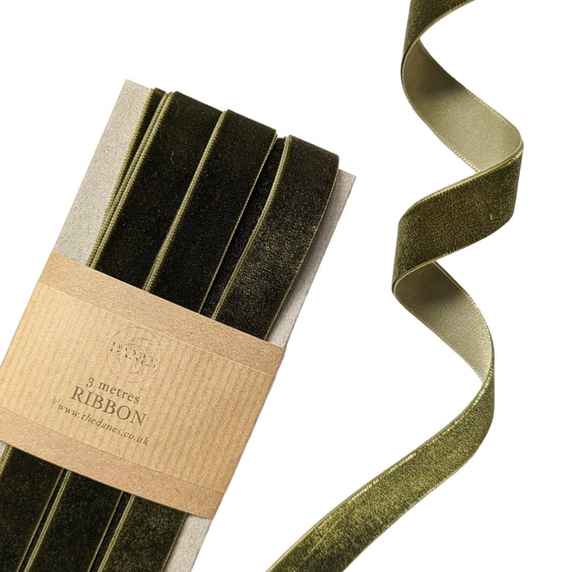 Copper Velvet Ribbon