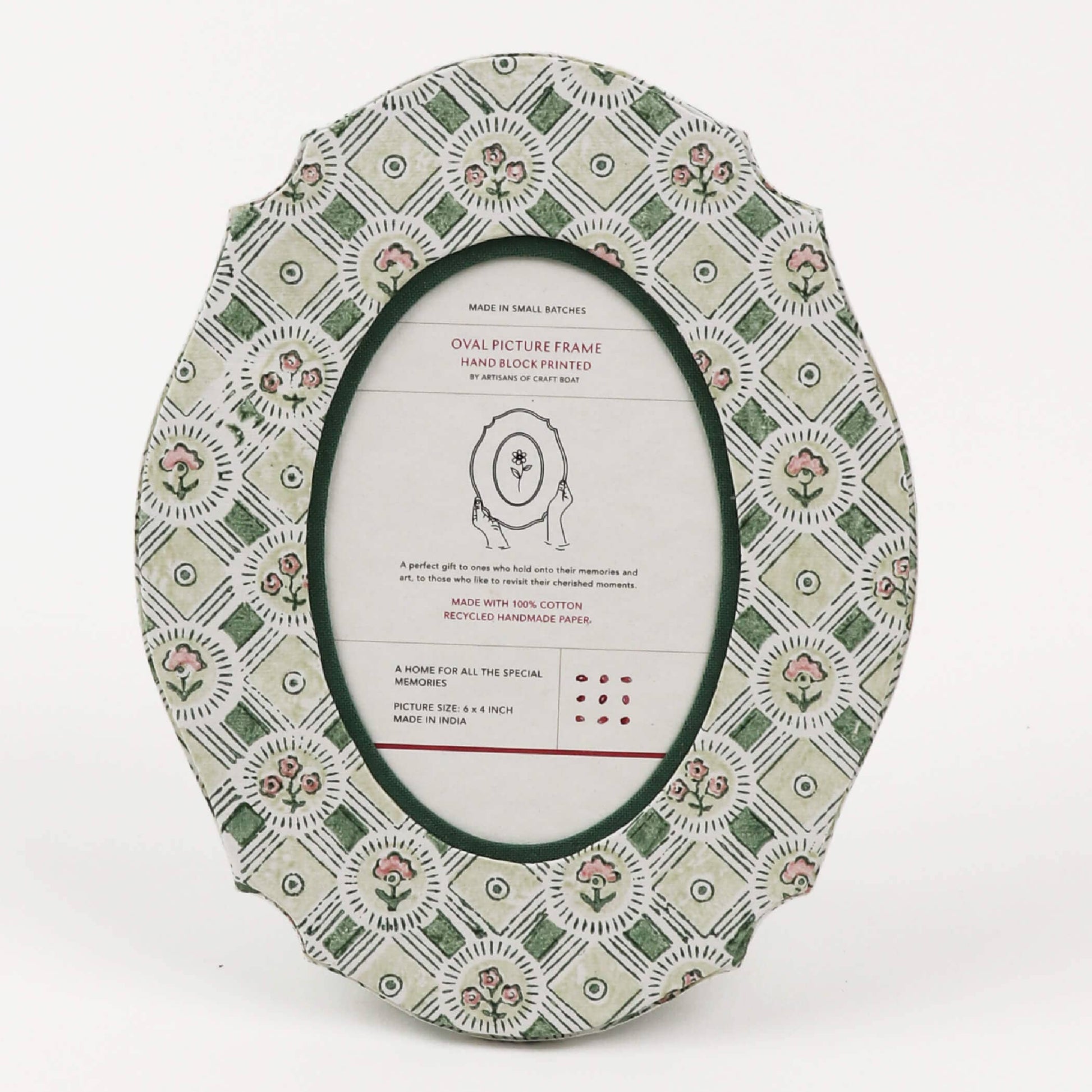 Oval Picture Frame - Spring Bloom – Pentreath & Hall