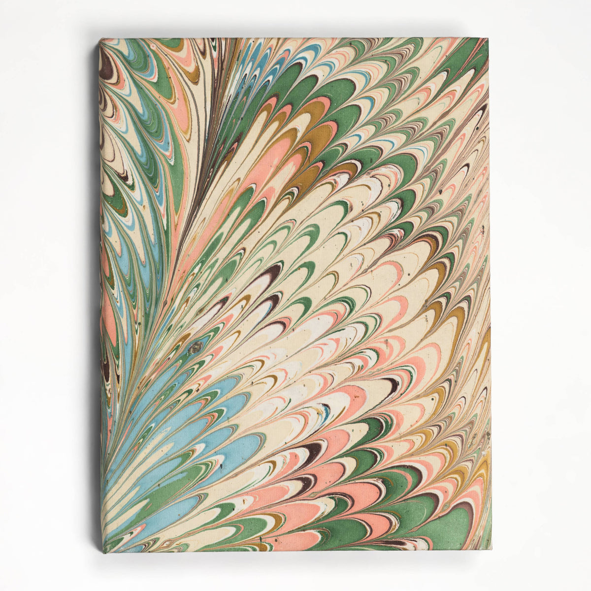 Hand-Marbled Folding Picture Frame - Flatiron Feathers
