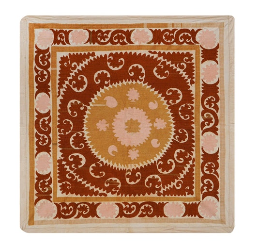 Handmade Vintage Suzani Throw