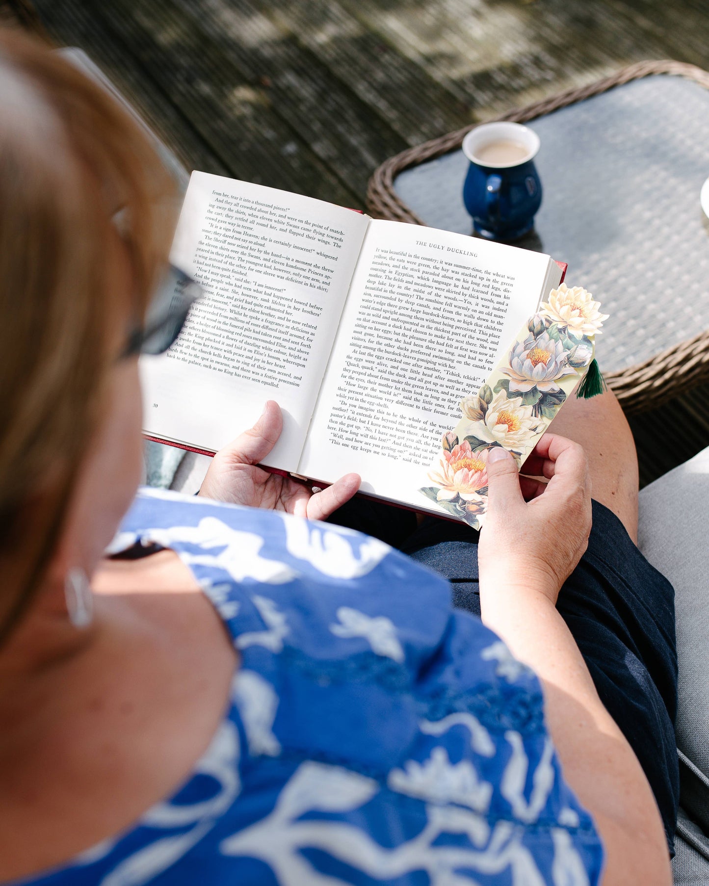 Water Lillies Bookmark Card
