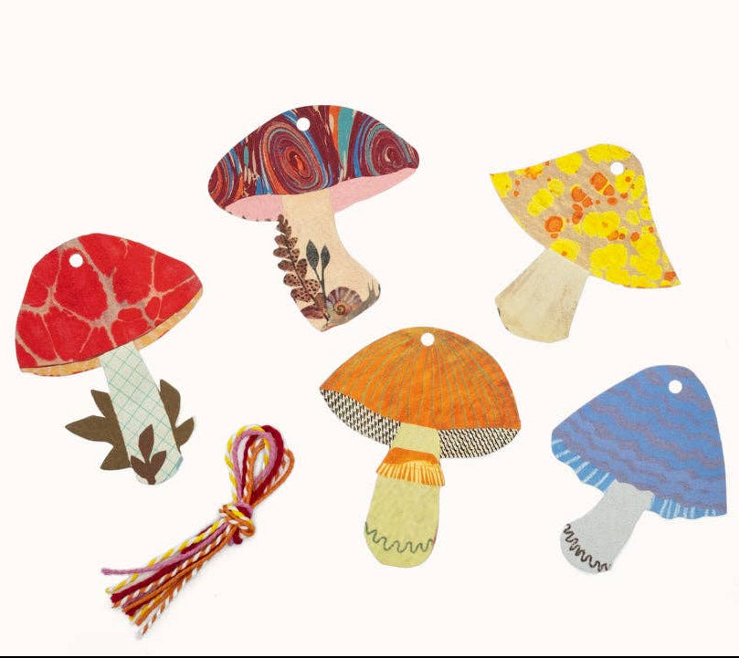 Mushroom Gift Tags