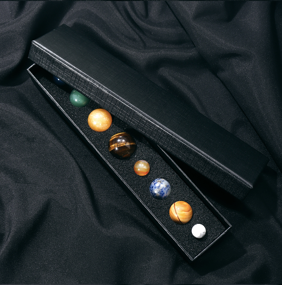 Eight Planets Gemstone Solar System Collection