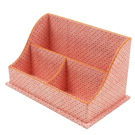 Wave Letter Sorter Block Printed:  Dot Grid