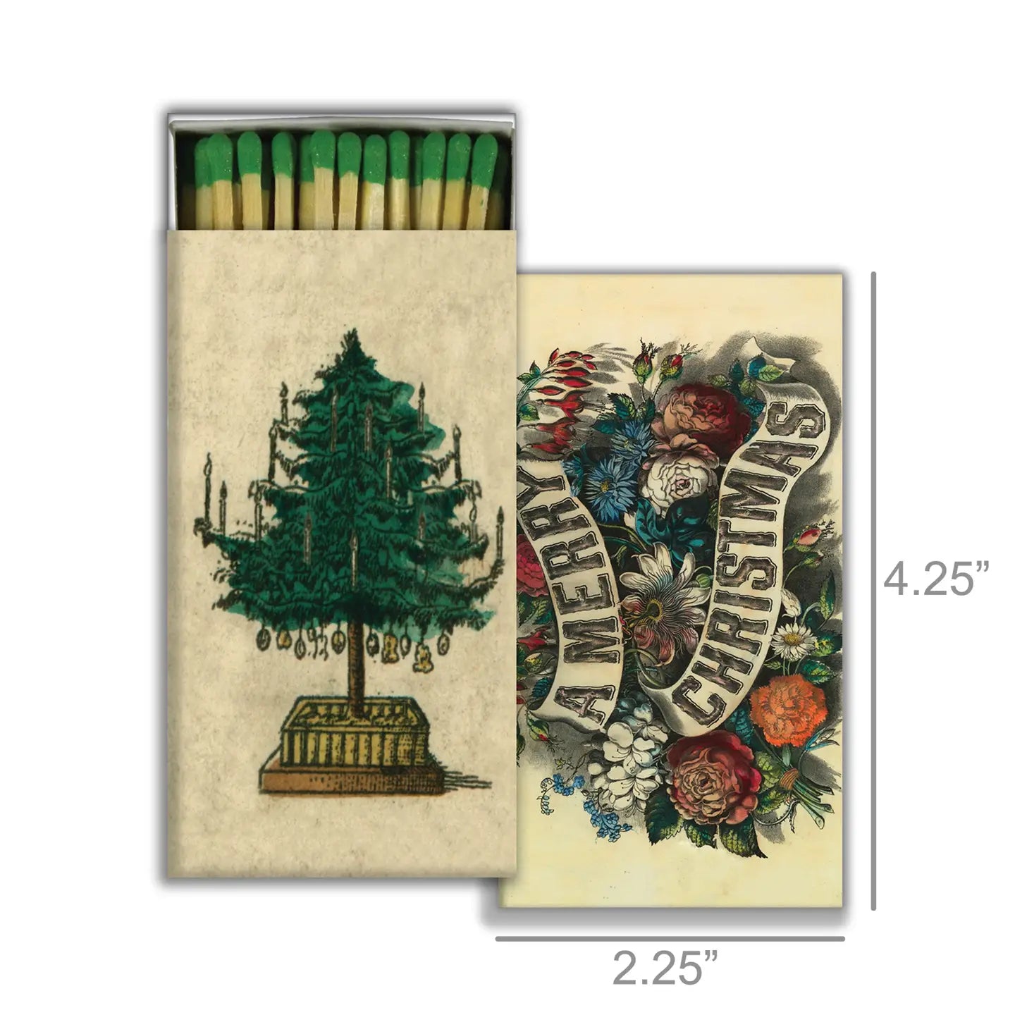 Match Box - Holiday Tree & A Merry Christmas