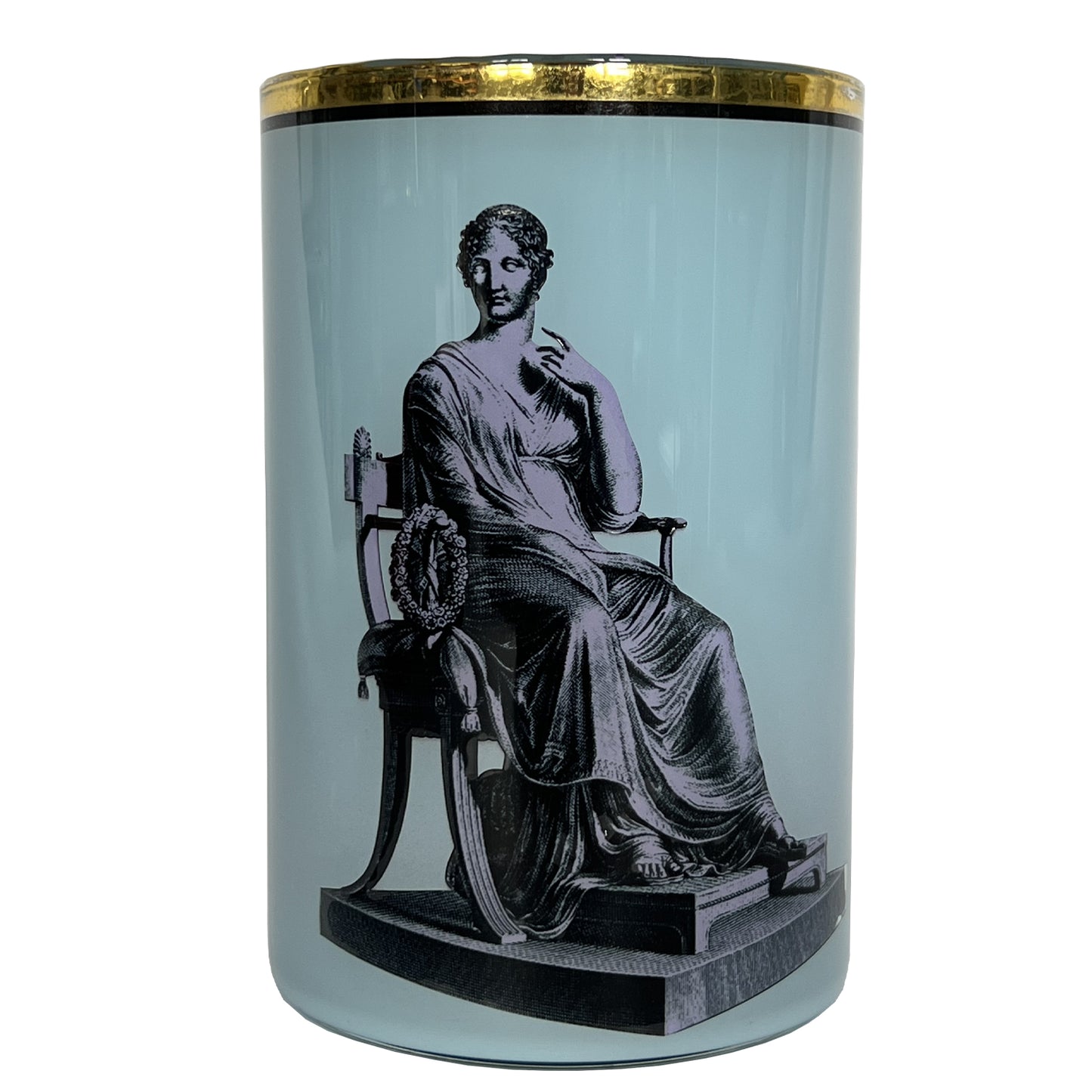 Seated Agrippina Picture Brush Pot