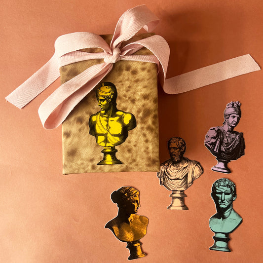 Classical Bust Stickers - Set of 5