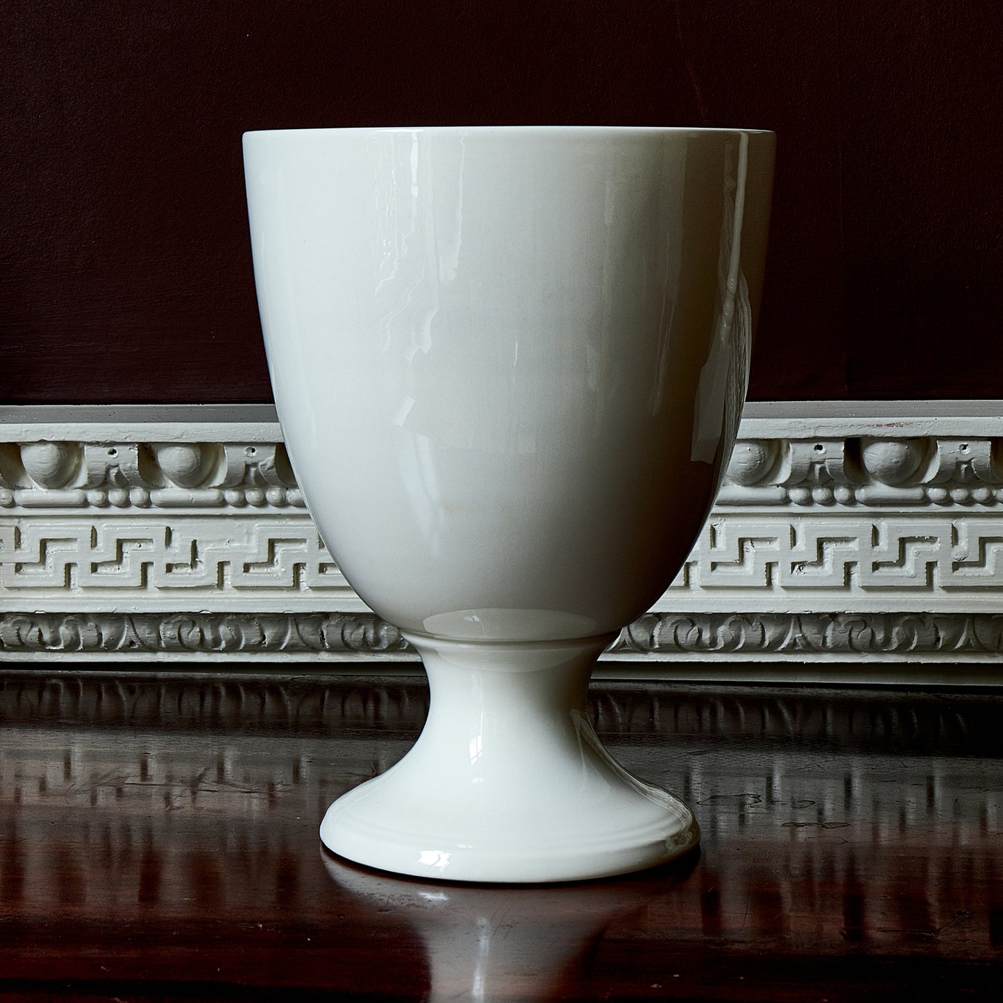 P&H Large Creamware Urn