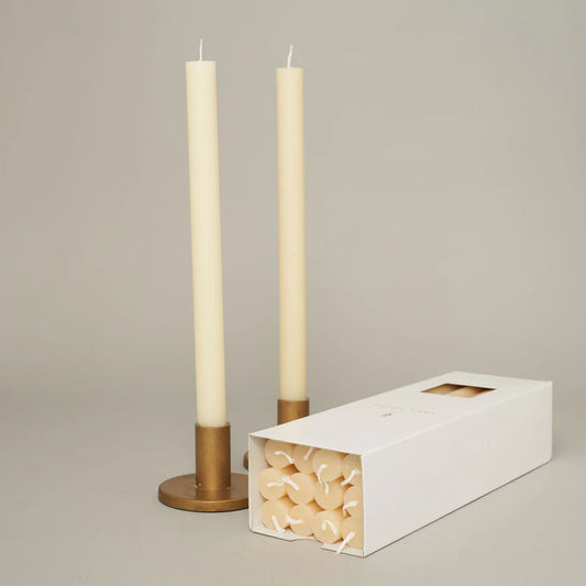 Ivory Dinner Candle - pack of 12