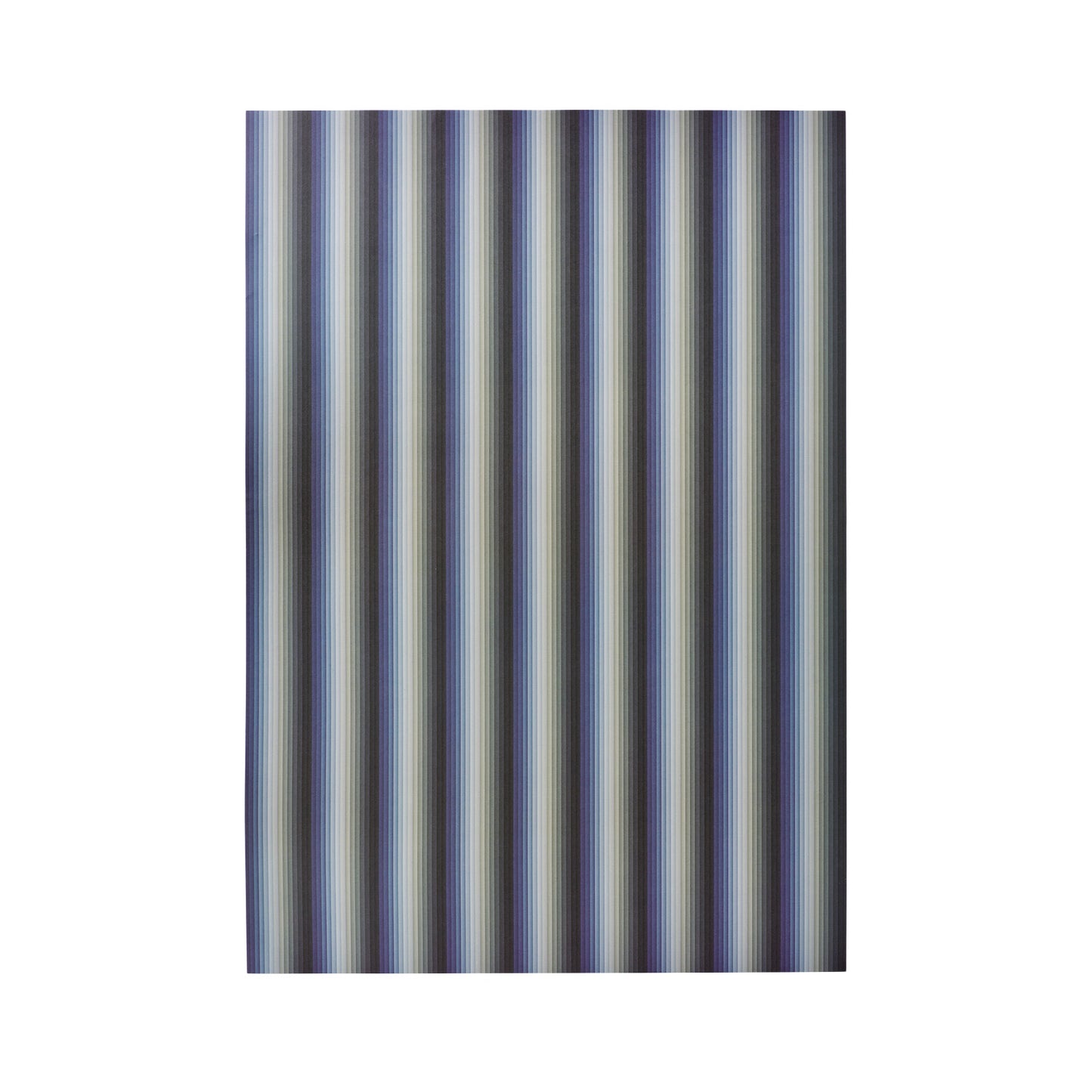 Undulating Stripes - Blue