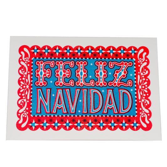 Feliz Navidad  Christmas Card