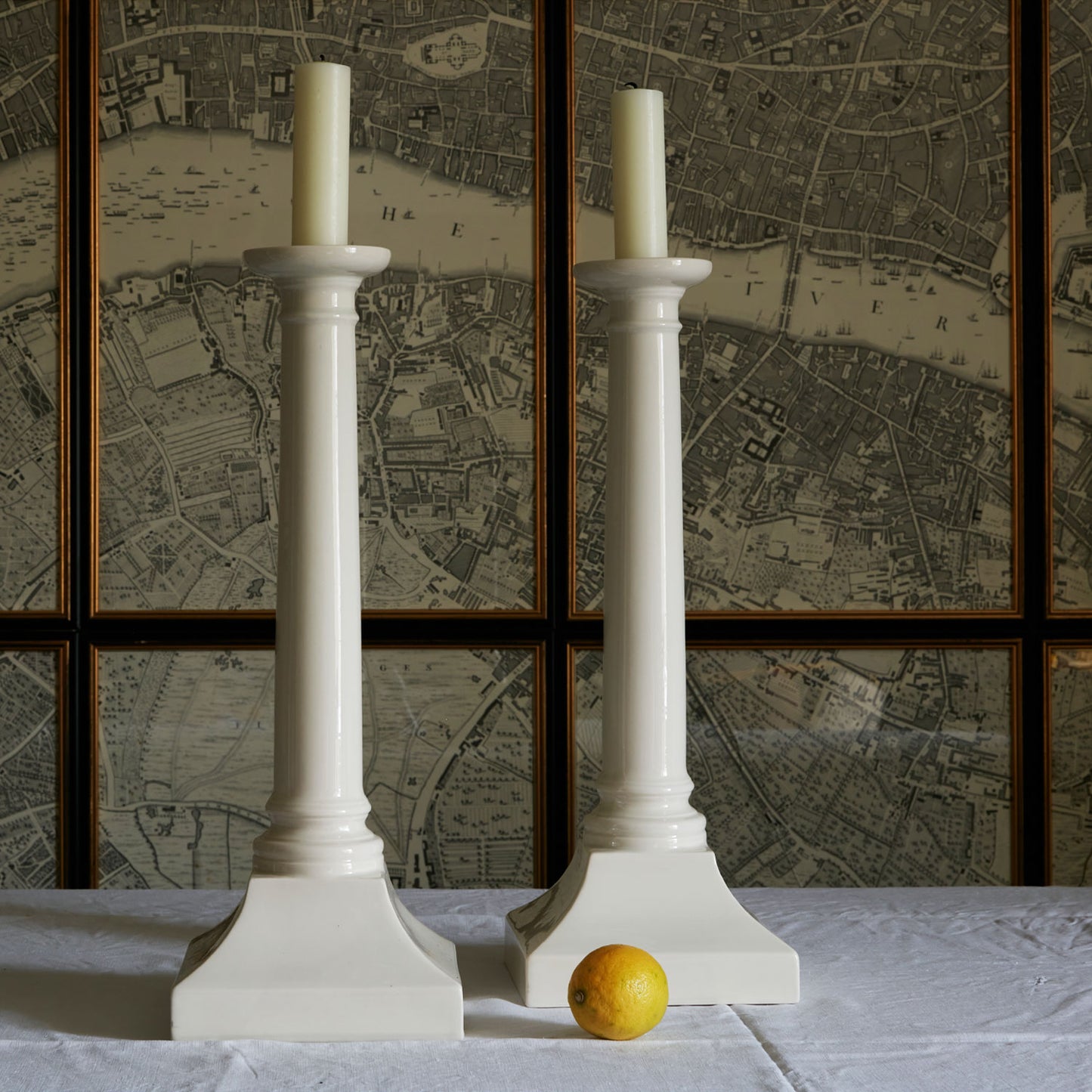 The Great Creamware Candlestick