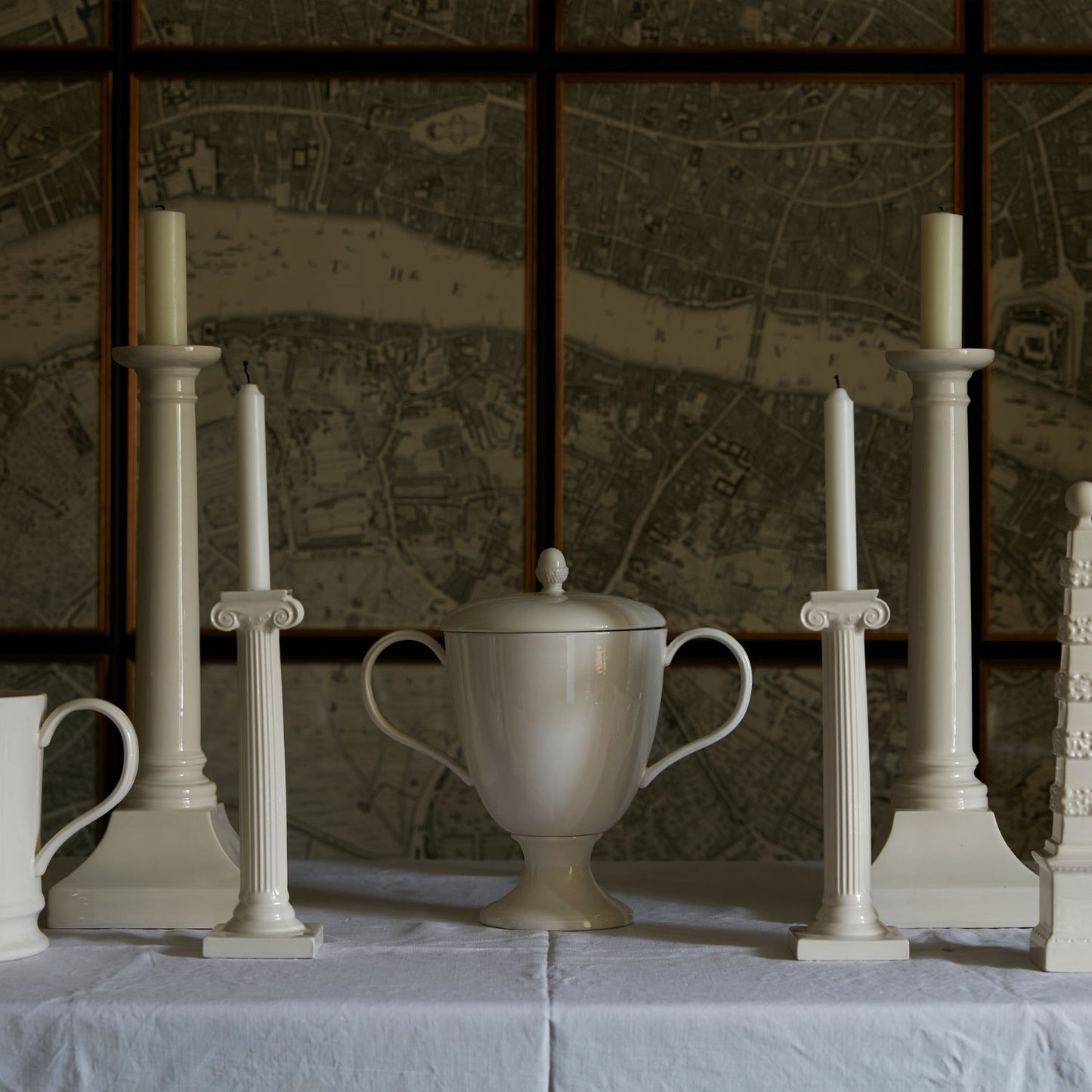 The Great Creamware Candlestick