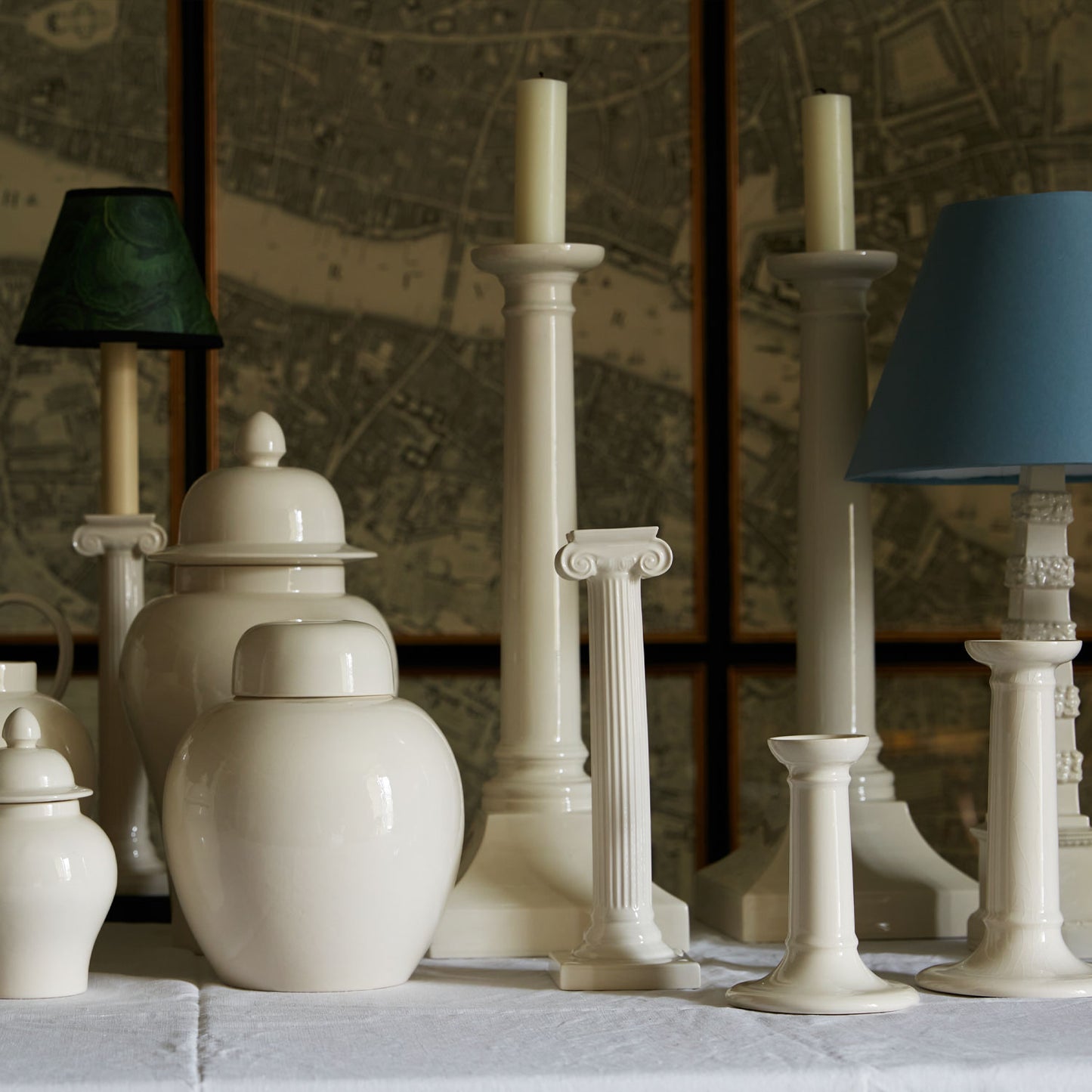 The Great Creamware Candlestick