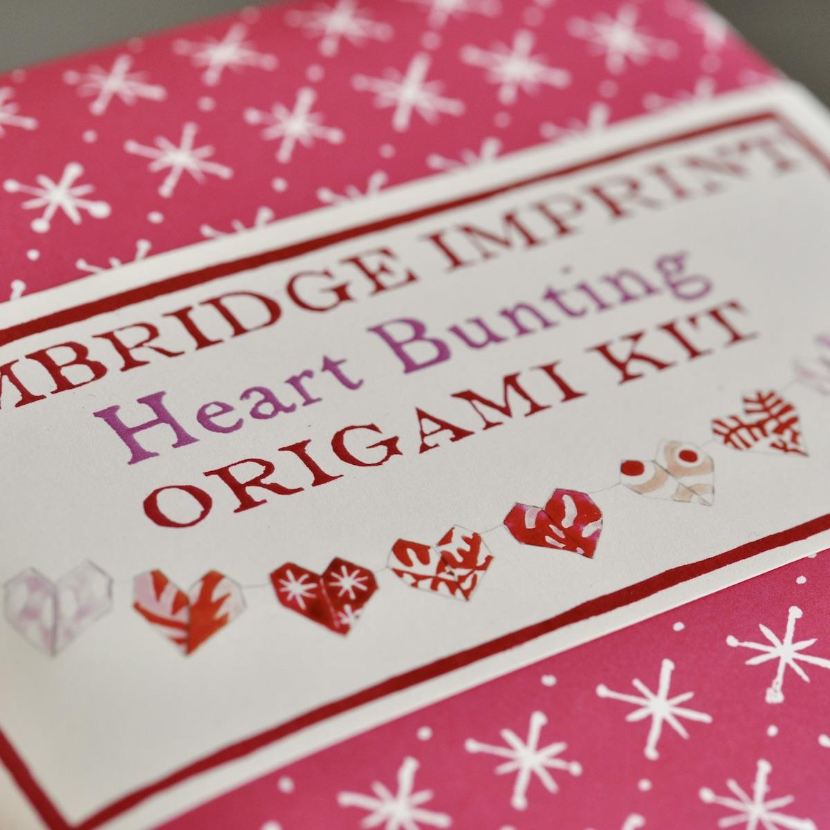 Origami Heart Bunting Kit