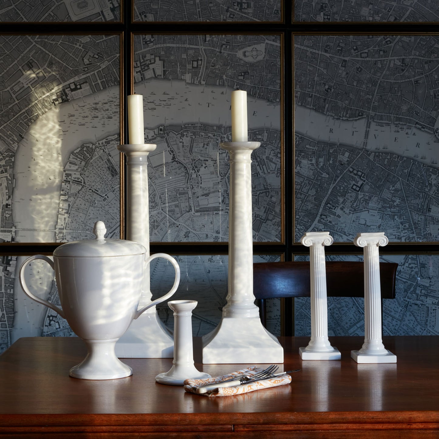 The Great Creamware Candlestick