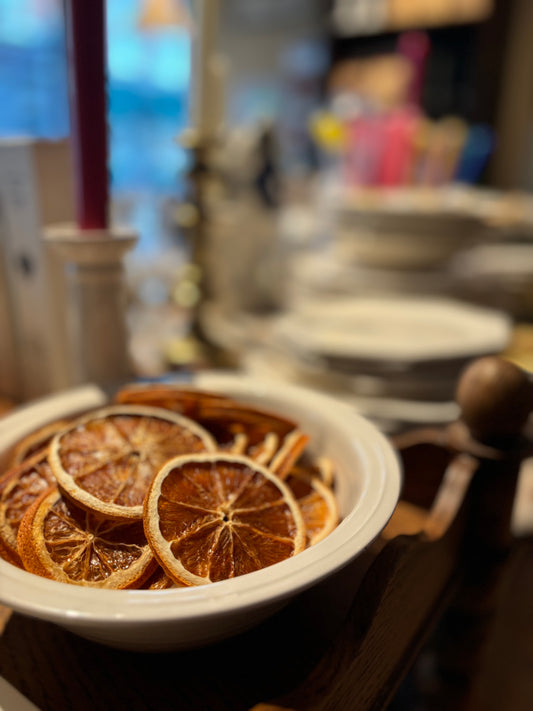 Festive Dried Orange Slices