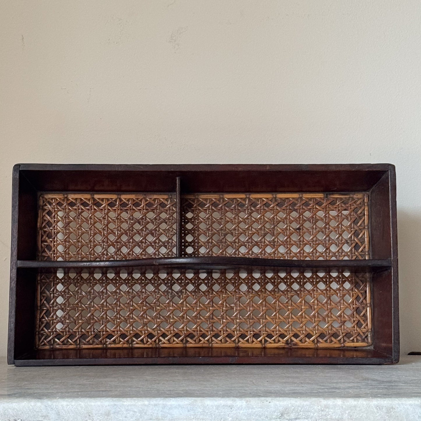 A Georgian Mahogany Cutlery Tray