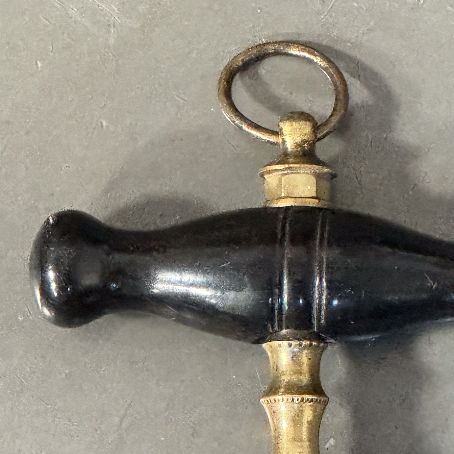 A 19th Century Straight Pull Corkscrew