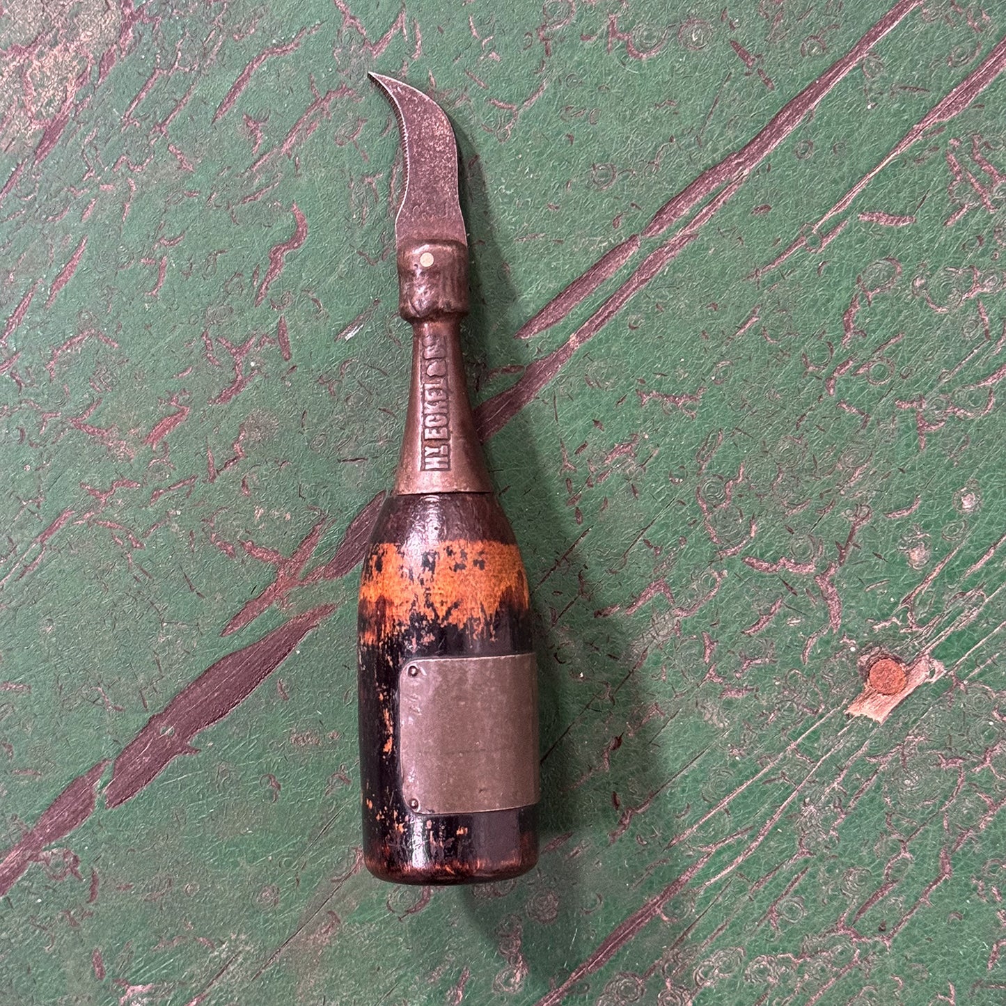 A 19th Century Novelty Champagne Knife