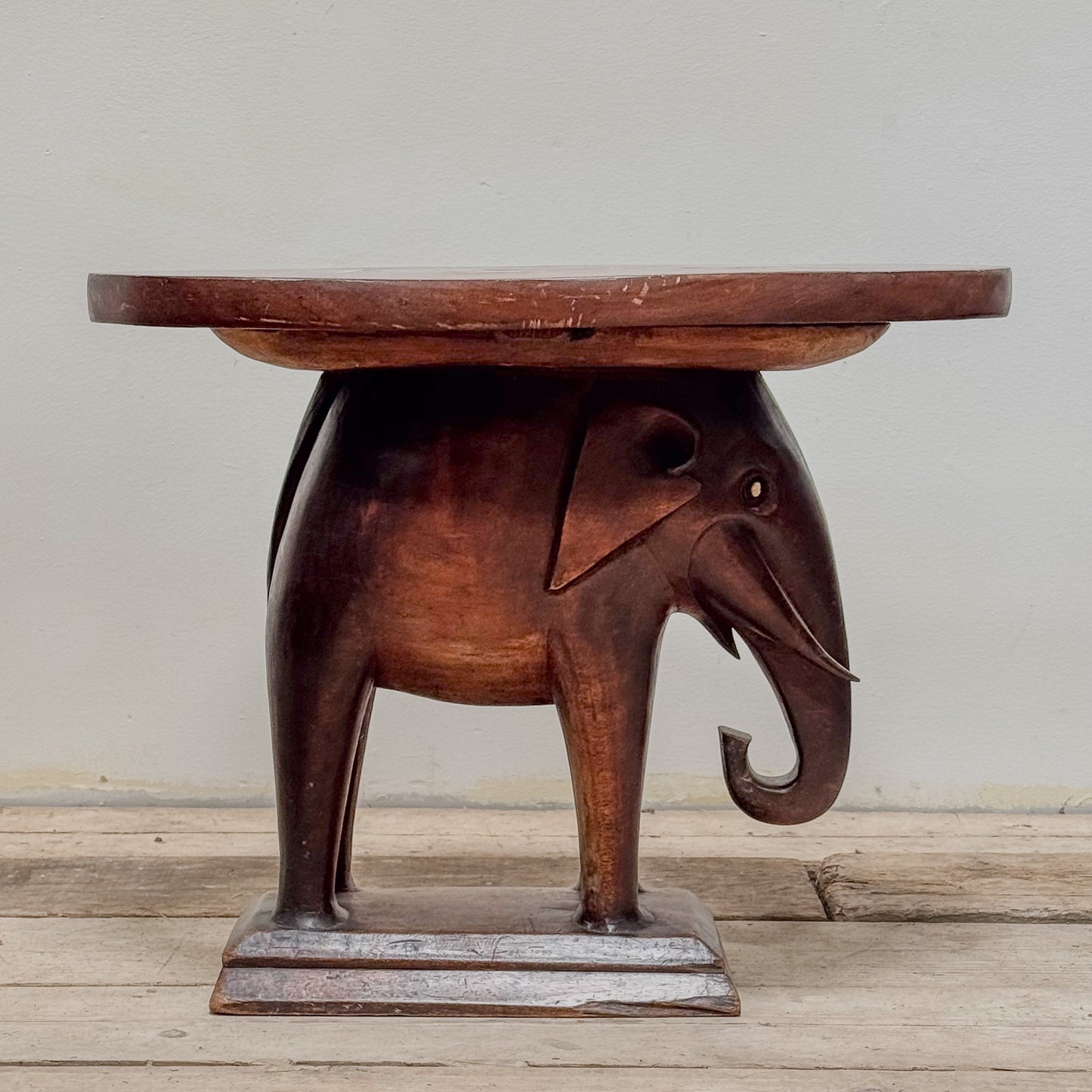 An Early 20th Century Indian Elephant Table